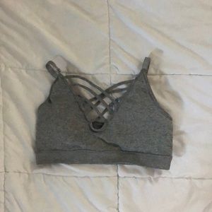 Grey Sports Bra/Bralette